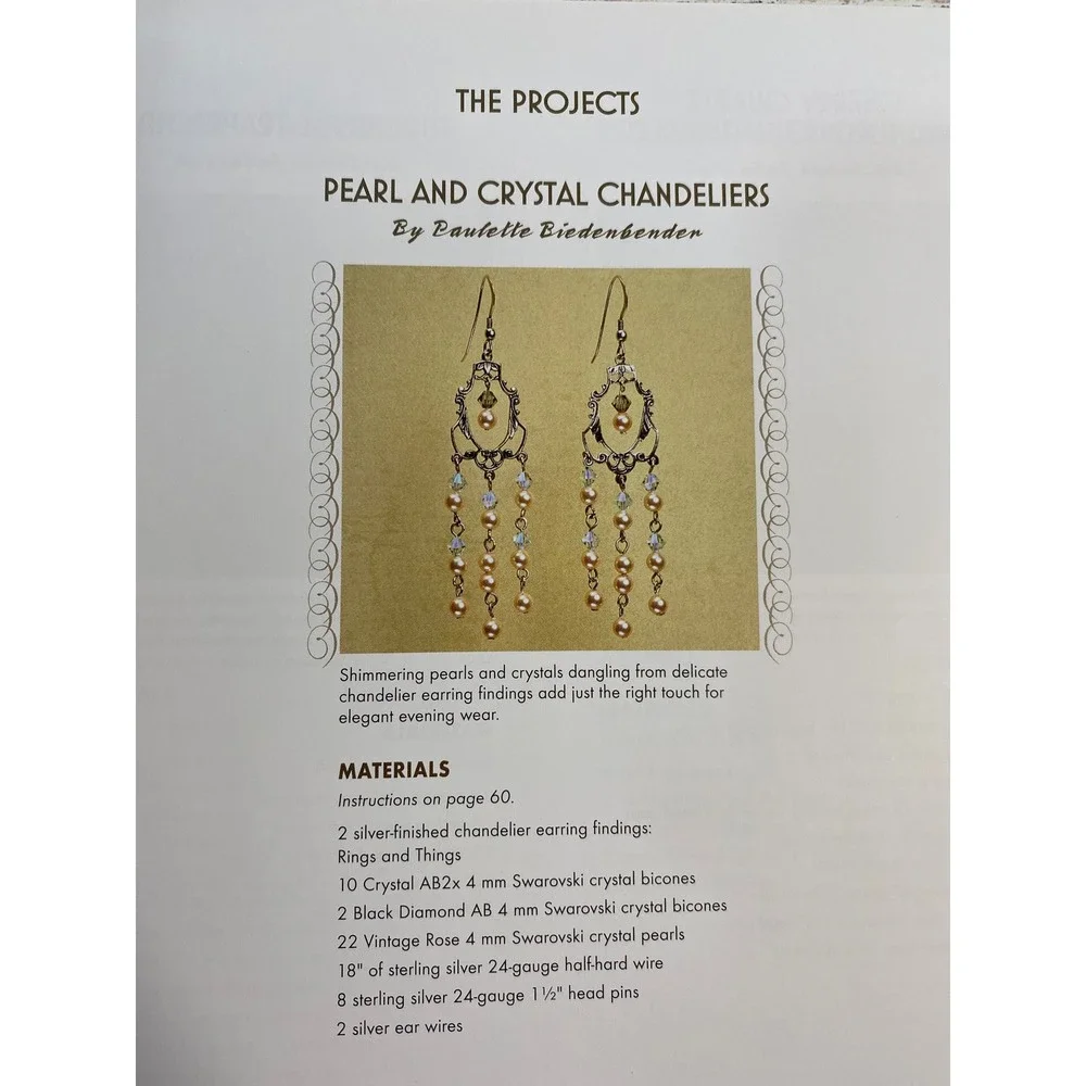 101 Gorgeous Earrings Martingale‎ & Company 2008 Jewelry Making Craft Book